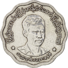 Myanmar, 5 Pyas, 1966, EF(40-45), Aluminum, KM:39