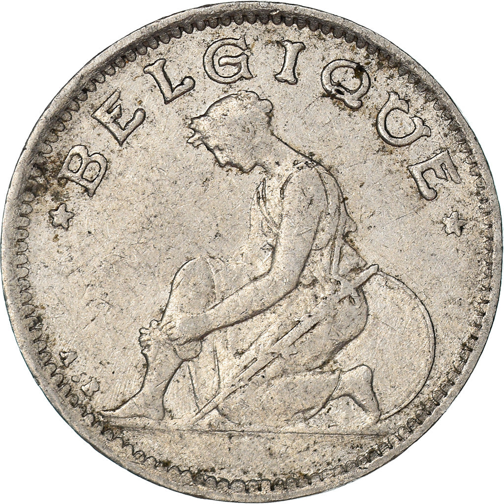 Moneta, Belgia, 50 Centimes, 1929, EF(40-45), Nikiel, KM:87