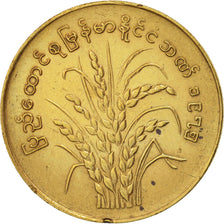 Myanmar, 50 Pyas, 1976, AU(50-53), Brass, KM:46