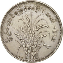Moneda, Myanmar, Kyat, 1975, MBC+, Cobre - níquel, KM:47