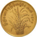 Coin, Myanmar, 10 Pyas, 1983, AU(55-58), Brass, KM:49