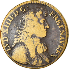 France, Jeton, Royal, Louis XIV, Ordinaires des Guerres, Conquête de la