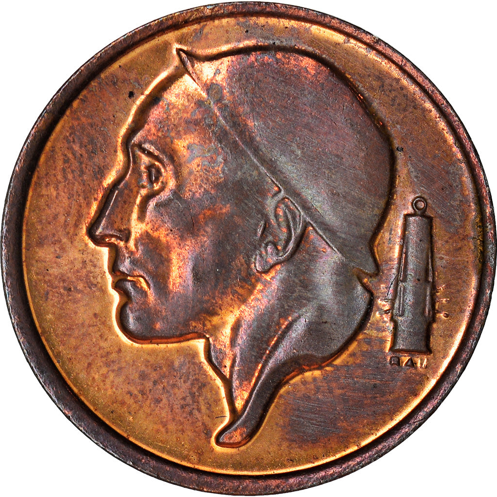 Coin, Belgium, Baudouin I, 50 Centimes, 1978, MS(60-62), Bronze, KM:148.1