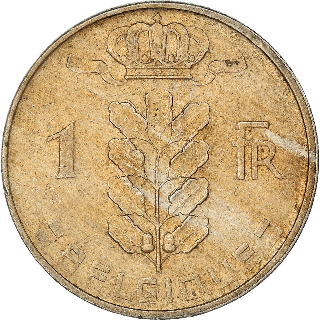 Coin, Belgium, Franc, 1962, Double-strike, VF(30-35), Copper-nickel, KM:142.1