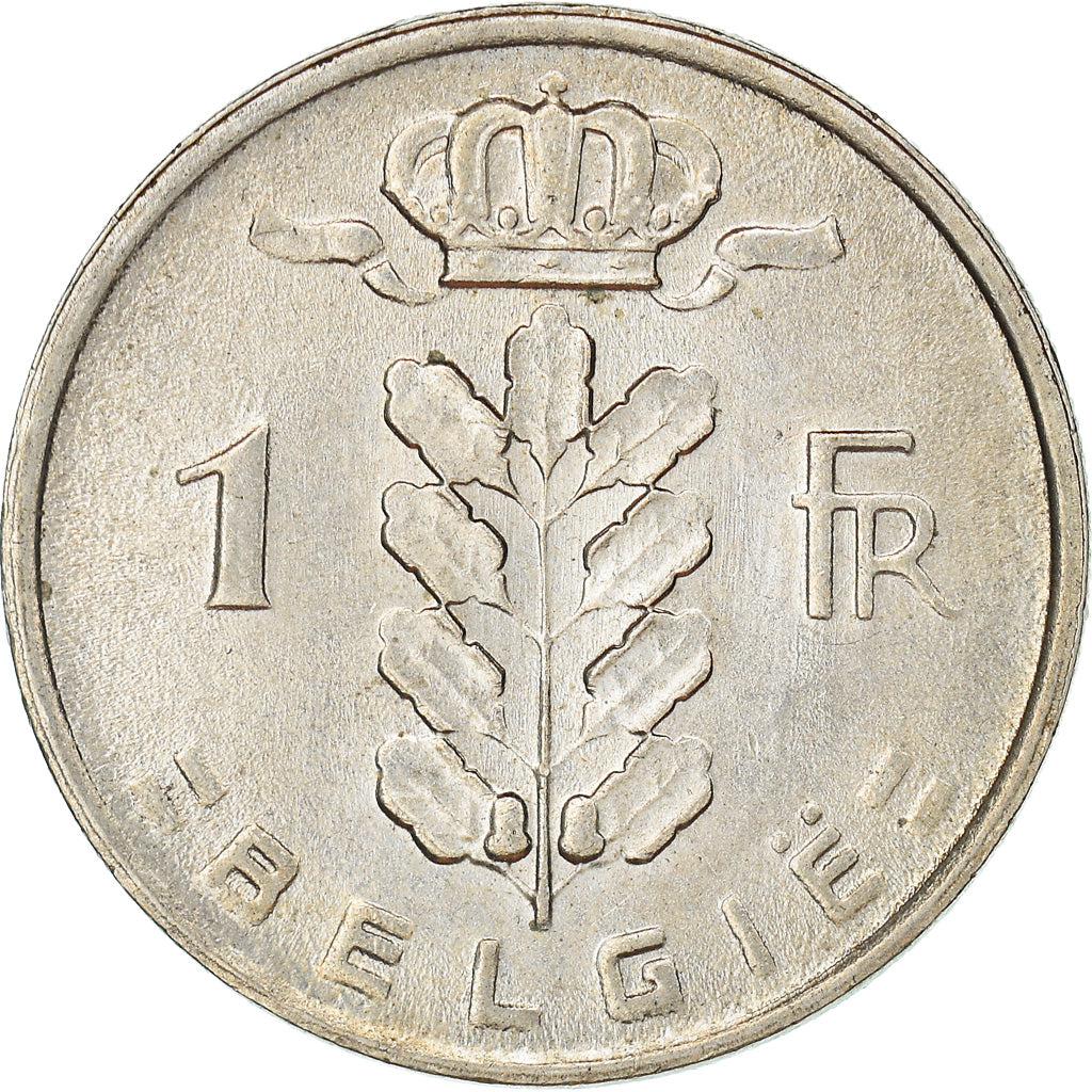 Coin, Belgium, Franc, 1981, EF(40-45), Copper-nickel, KM:143.1