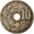Moneda, Bélgica, 10 Centimes, 1903, BC+, Cobre - níquel, KM:48