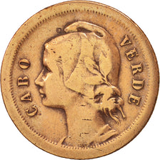 Cape Verde, 10 Centavos, 1930, EF(40-45), Bronze, KM:2