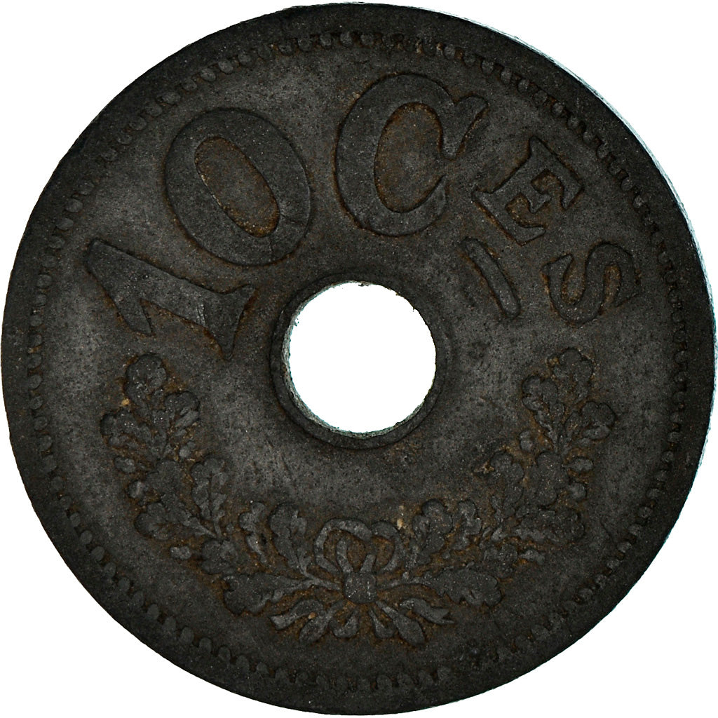 Coin, Luxembourg, Marie Adelaide, 10 Centimes, 1915, VF(30-35), Zinc, KM:28