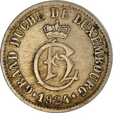 Moneta, Lussemburgo, Charlotte, 5 Centimes, 1924, MB+, Rame-nichel, KM:33