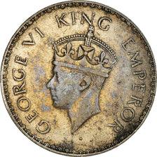 Coin, INDIA-BRITISH, George VI, Rupee, 1940, Mumbai, VF(30-35), Silver, KM:556