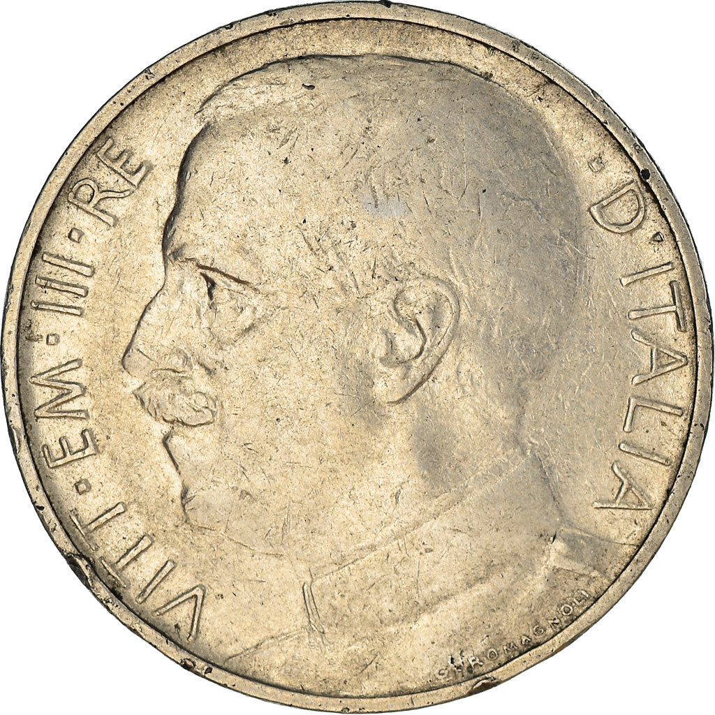 Moneta, Italia, Vittorio Emanuele III, 50 Centesimi, 1919, Rome, BB, Nichel