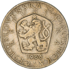 Coin, Czechoslovakia, 5 Korun, 1966, VF(30-35), Copper-nickel, KM:60
