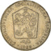 Coin, Czechoslovakia, 2 Koruny, 1983, Budapest, EF(40-45), Copper-nickel, KM:75