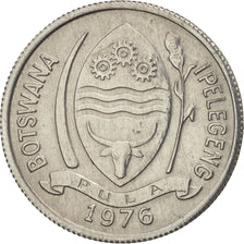 Botswana, Thebe, 1976, British Royal Mint, AU(55-58), Aluminum, KM:3