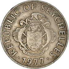 Moneta, Seychelles, 50 Cents, 1977, British Royal Mint, MB+, Rame-nichel, KM:34
