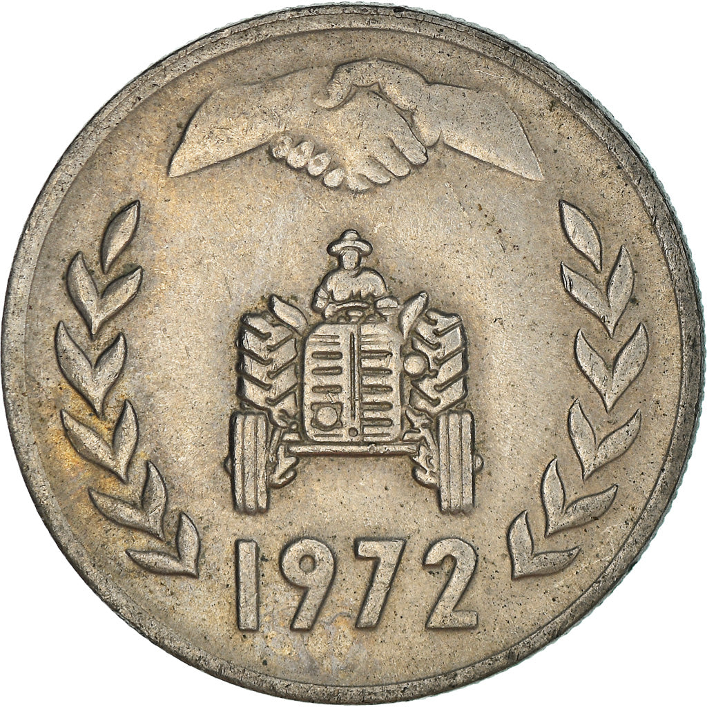 Coin, Algeria, Dinar, 1982, Paris, EF(40-45), Copper-nickel, KM:104.2