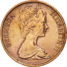Bermuda, Elizabeth II, Cent, 1971, AU(50-53), Bronze, KM:15