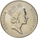 Bermuda, Elizabeth II, Dollar, 1988, AU(55-58), Copper-nickel, KM:55