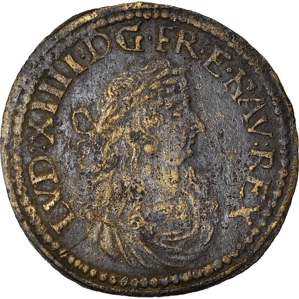 Frankreich, Token, Louis XIV, Nuremberg, Cornélius Lauffers, History, S