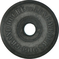 Coin, Luxembourg, Charlotte, 25 Centimes, 1916, VF(30-35), Zinc, KM:29