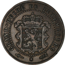 Münze, Luxemburg, William III, 2-1/2 Centimes, 1854, Utrecht, SS, Bronze, KM:21