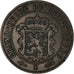 Coin, Luxembourg, William III, 2-1/2 Centimes, 1854, Utrecht, EF(40-45), Bronze