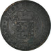 Moneta, Lussemburgo, William III, 10 Centimes, 1855, Paris, MB+, Bronzo, KM:23.2