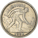 Munten, Luxemburg, Charlotte, 50 Centimes, 1930, ZF+, Nickel, KM:43