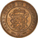 Moneda, Luxemburgo, William III, 5 Centimes, 1854, Utrecht, MBC, Bronce, KM:22.1