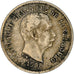 Coin, Luxembourg, William IV, 5 Centimes, 1908, VF(30-35), Copper-nickel, KM:26