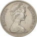 Bermuda, Elizabeth II, 25 Cents, 1970, EF(40-45), Copper-nickel, KM:18