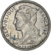 Coin, Réunion, 2 Francs, 1948, EF(40-45), Aluminum, KM:8