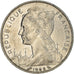 Coin, Réunion, 50 Francs, 1962, EF(40-45), Nickel, KM:12