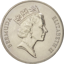 Bermuda, Elizabeth II, Dollar, 1987, MS(60-62), Copper-nickel, KM:52