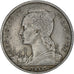 Coin, Réunion, 5 Francs, 1955, EF(40-45), Aluminum, KM:9