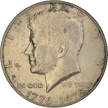 Coin, United States, Kennedy Half Dollar, Half Dollar, 1976, U.S. Mint