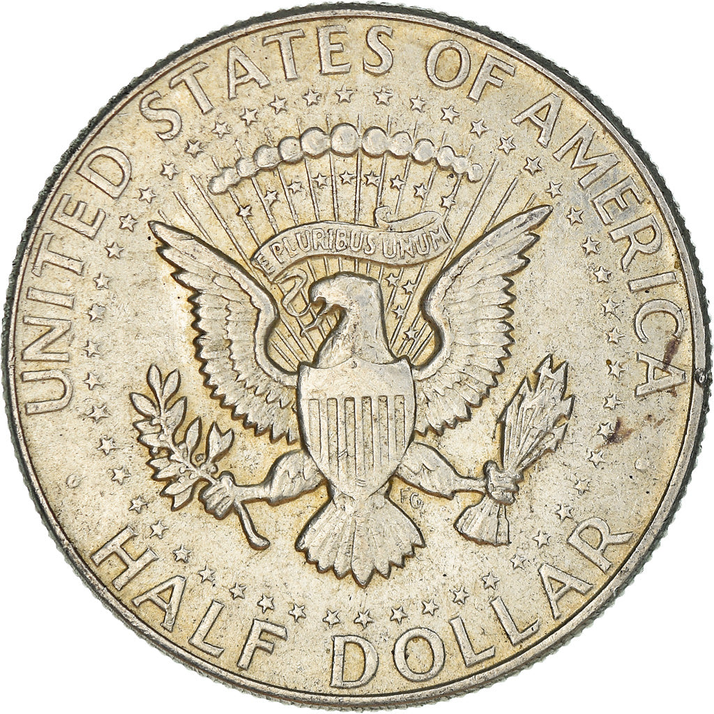 Coin, United States, Kennedy Half Dollar, Half Dollar, 1964, U.S. Mint
