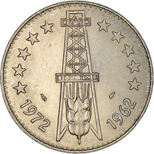 Coin, Algeria, 5 Dinars, 1972, Paris, AU(55-58), Silver, KM:105