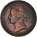 Coin, Jersey, Victoria, 1/13 Shilling, 1870, VF(30-35), Bronze, KM:5
