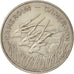 Camerun, 100 Francs, 1983, Paris, BB, Nichel, KM:17