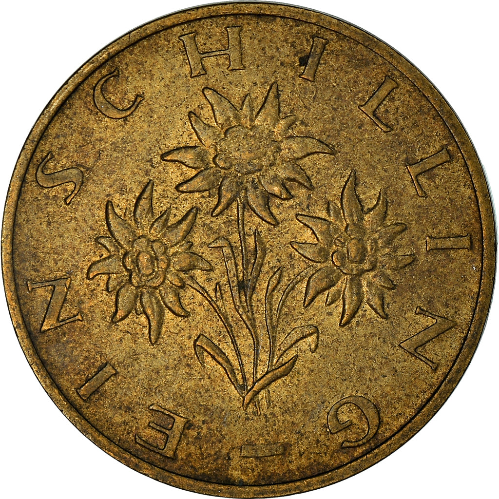 Coin, Austria, Schilling, 1988, VF(30-35), Aluminum-Bronze, KM:2886