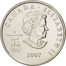 Coin, Canada, Elizabeth II, 25 Cents, 2007, Royal Canadian Mint, Ottawa, MS(63)