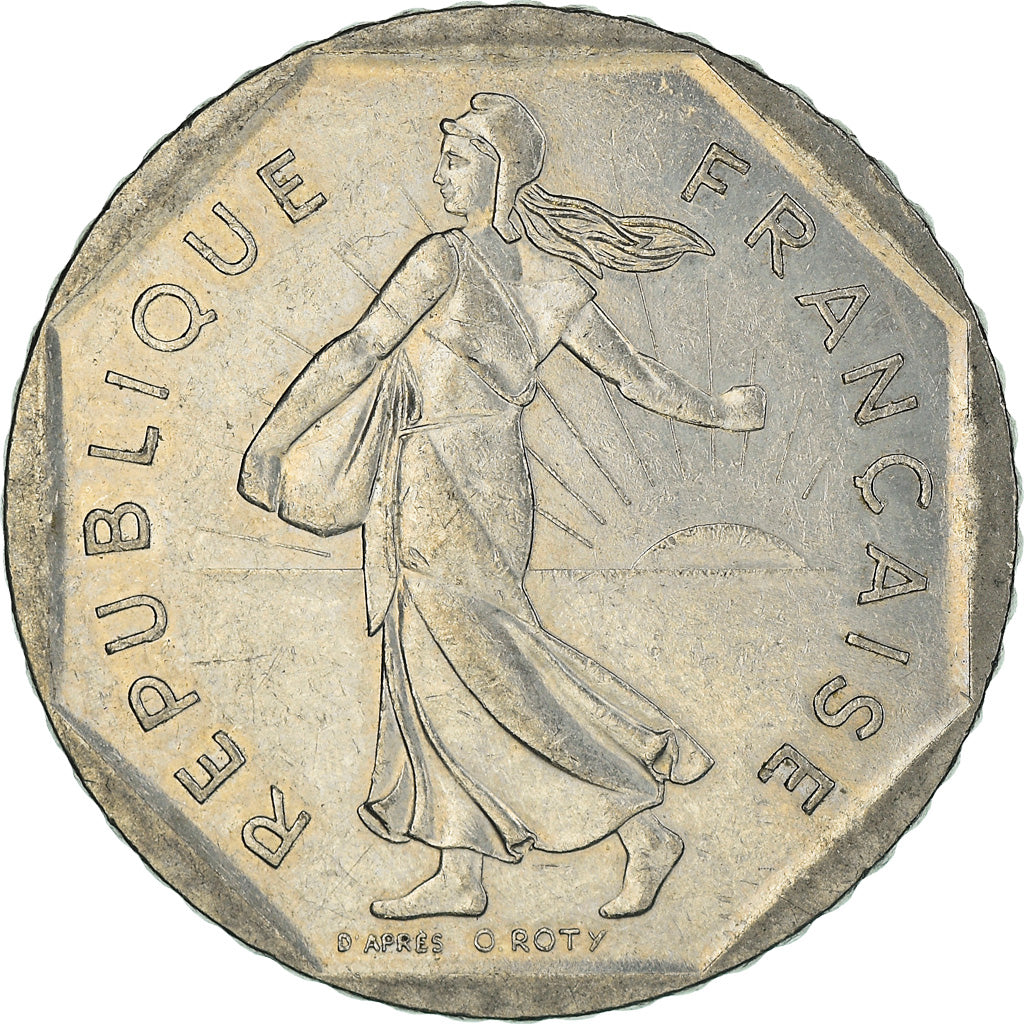 Münze, Frankreich, Semeuse, 2 Francs, 1982, Paris, SS+, Nickel, KM:942.1
