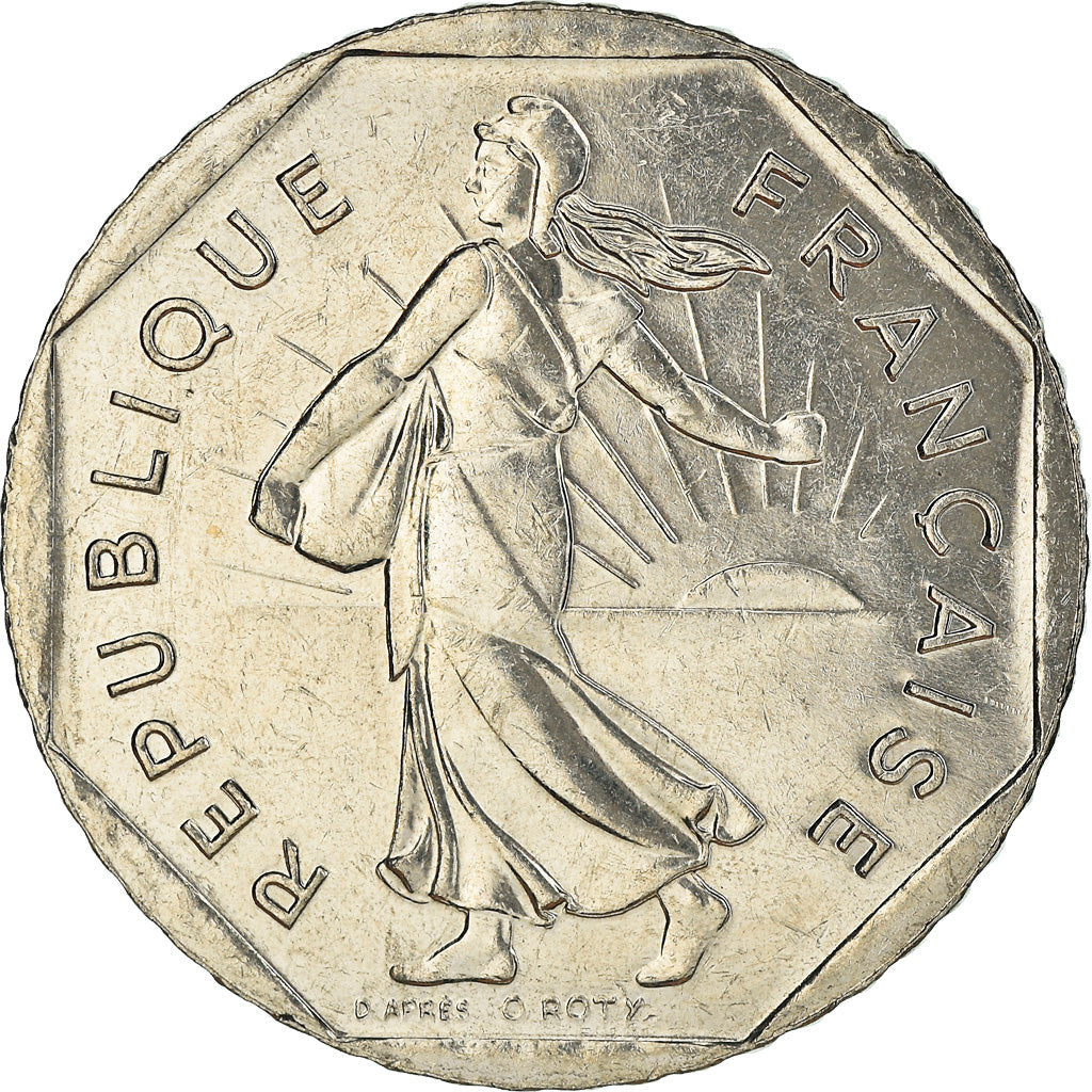 Münze, Frankreich, Semeuse, 2 Francs, 1998, Paris, VZ, Nickel, KM:942.2