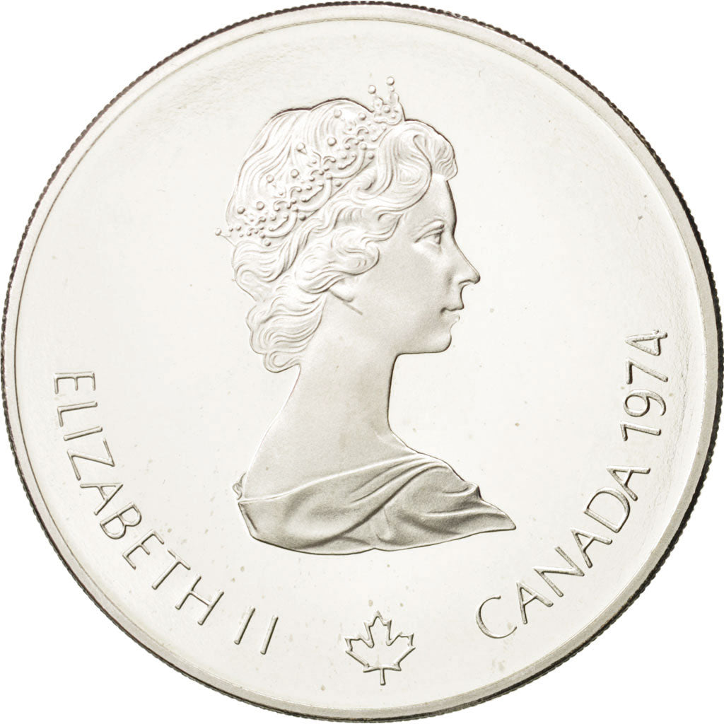 Canada, Elizabeth II, 5 Dollars, 1974, Royal Canadian Mint, Ottawa, MS(63)