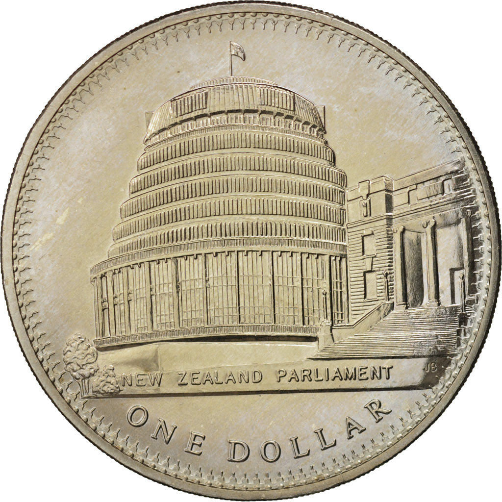 New Zealand, Elizabeth II, Dollar, 1978, MS(60-62), Copper-nickel, KM:47