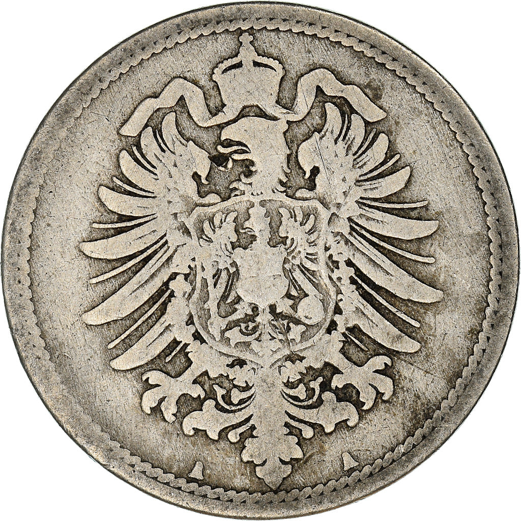 Coin, GERMANY - EMPIRE, Wilhelm I, 10 Pfennig, 1889, Berlin, EF(40-45)