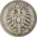 Coin, GERMANY - EMPIRE, Wilhelm I, 10 Pfennig, 1889, Berlin, EF(40-45)