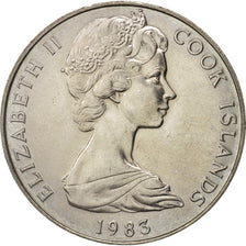 Cook Islands, Elizabeth II, Dollar, 1983, MS(60-62), Copper-nickel, KM:7