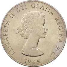 Great Britain, Elizabeth II, Crown, 1965, MS(60-62), Copper-nickel, KM:910